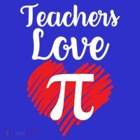 Teachers Love Pi Womens T-Shirt