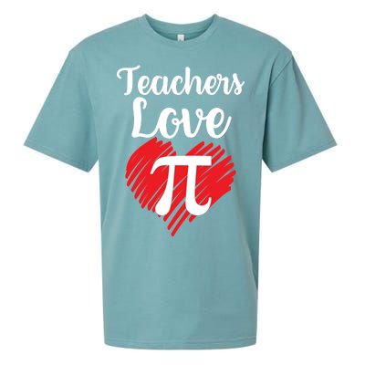 Teachers Love Pi Sueded Cloud Jersey T-Shirt