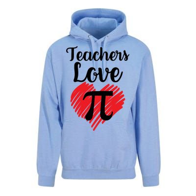 Teachers Love Pi Unisex Surf Hoodie