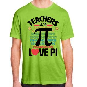 Teachers Love Pi 3.14 Adult ChromaSoft Performance T-Shirt