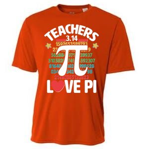 Teachers Love Pi 3.14 Cooling Performance Crew T-Shirt