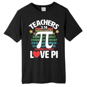 Teachers Love Pi 3.14 Tall Fusion ChromaSoft Performance T-Shirt