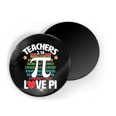 Teachers Love Pi 3.14 Magnet