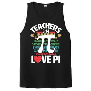 Teachers Love Pi 3.14 PosiCharge Competitor Tank