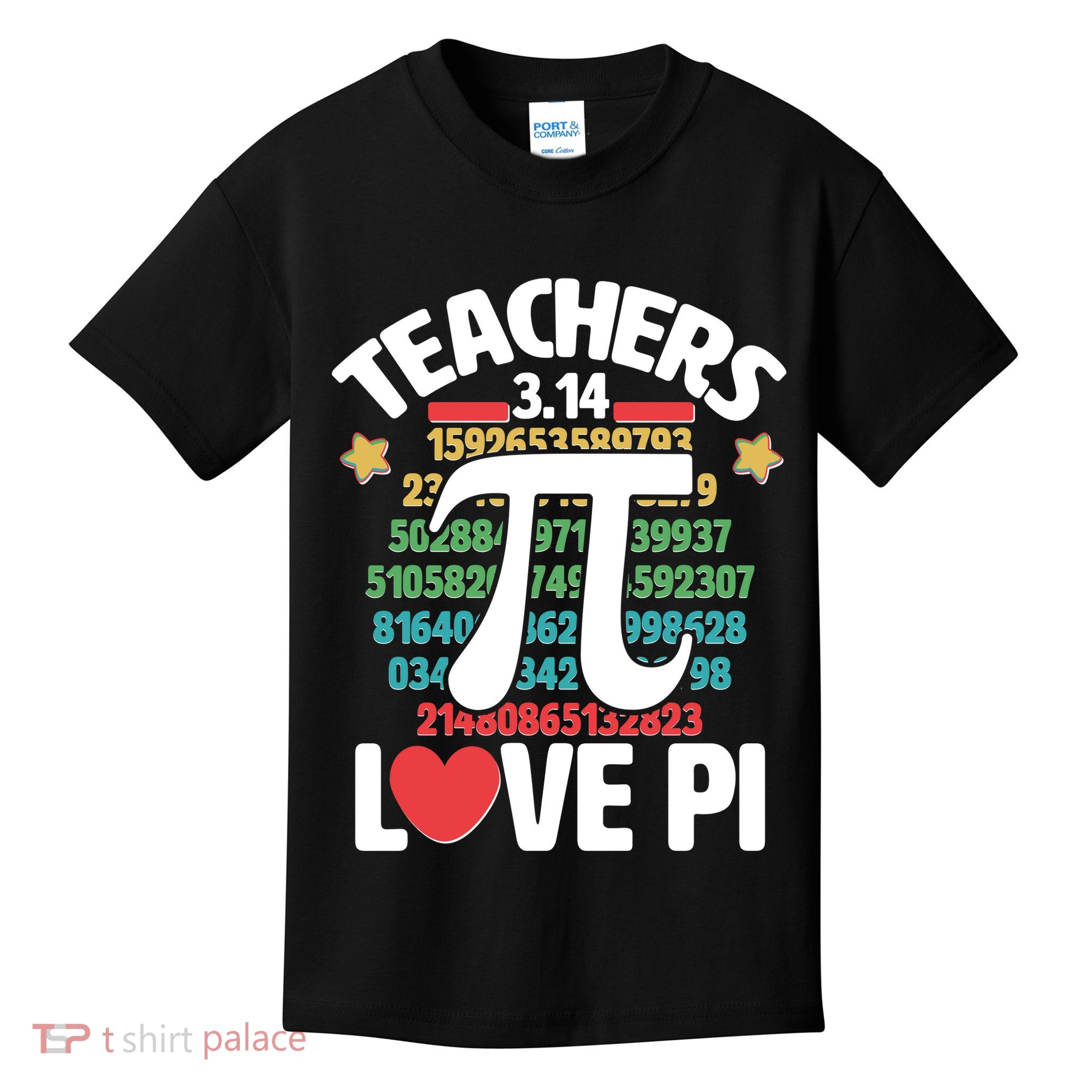 Teachers Love Pi 3.14 Kids T-Shirt