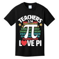 Teachers Love Pi 3.14 Kids T-Shirt