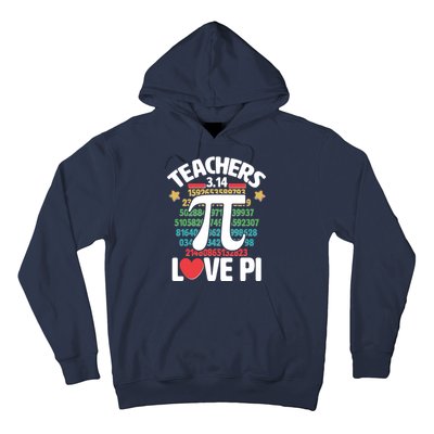 Teachers Love Pi 3.14 Hoodie