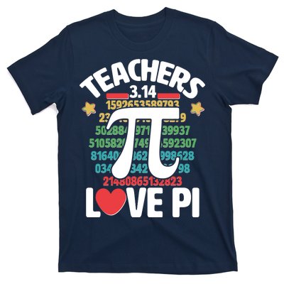 Teachers Love Pi 3.14 T-Shirt