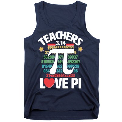 Teachers Love Pi 3.14 Tank Top