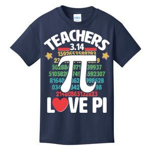 Teachers Love Pi 3.14 Kids T-Shirt