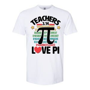 Teachers Love Pi 3.14 Softstyle CVC T-Shirt