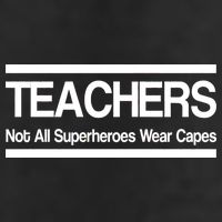 Teachers Not All Super Heroes Wear Capes Cool Comfort Performance Bucket Hat