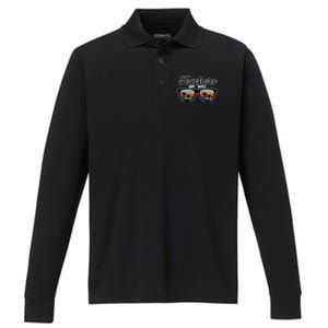 Teachers Off Duty Sunglasses Performance Long Sleeve Polo