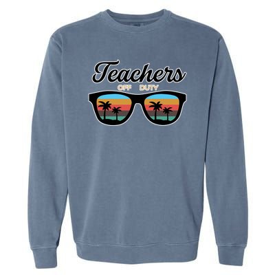 Teachers Off Duty Sunglasses Garment-Dyed Sweatshirt