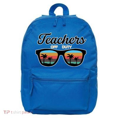 Teachers Off Duty Sunglasses 16 in Basic Backpack