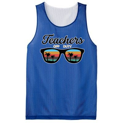 Teachers Off Duty Sunglasses Mesh Reversible Basketball Jersey Tank