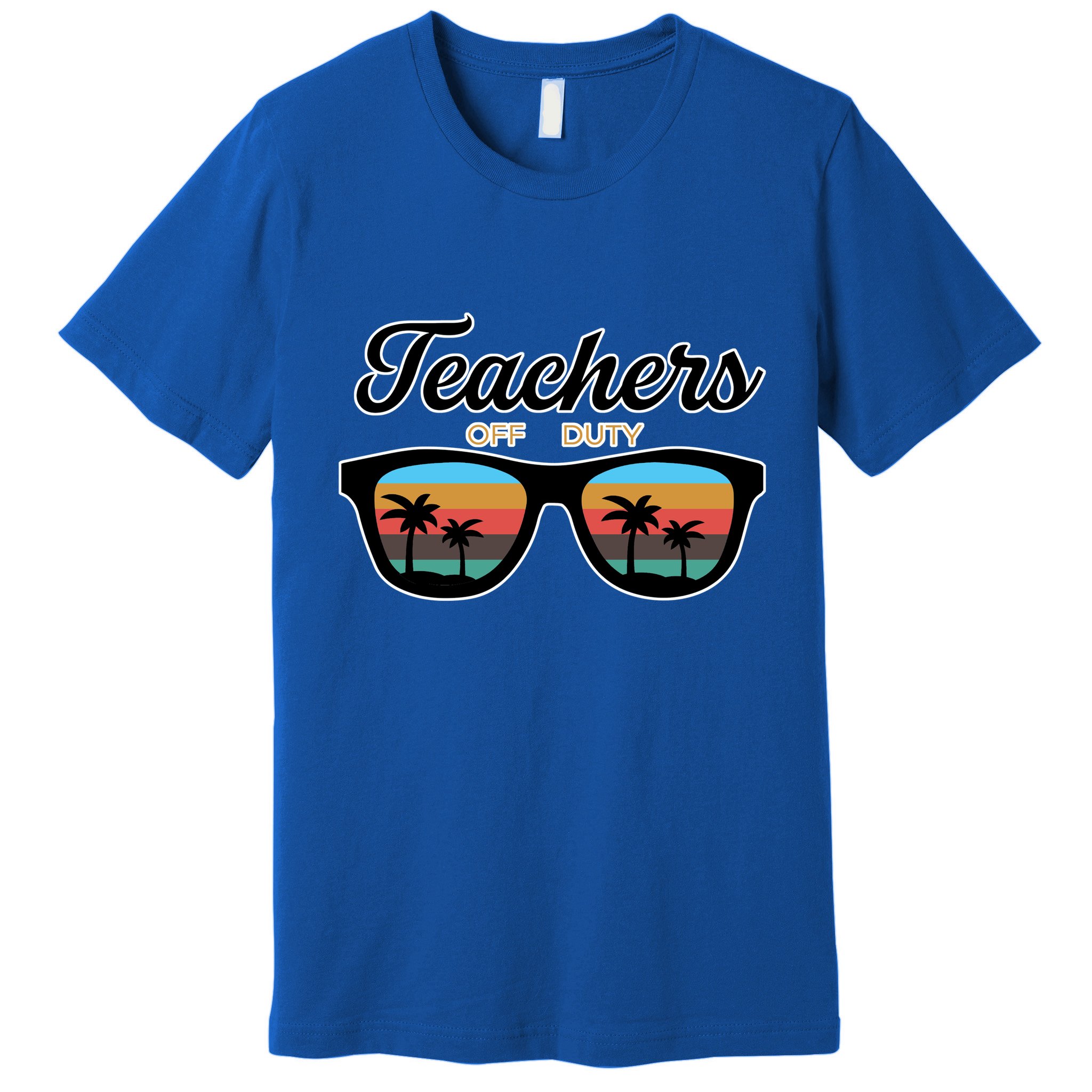 Teachers Off Duty Sunglasses Premium T-Shirt