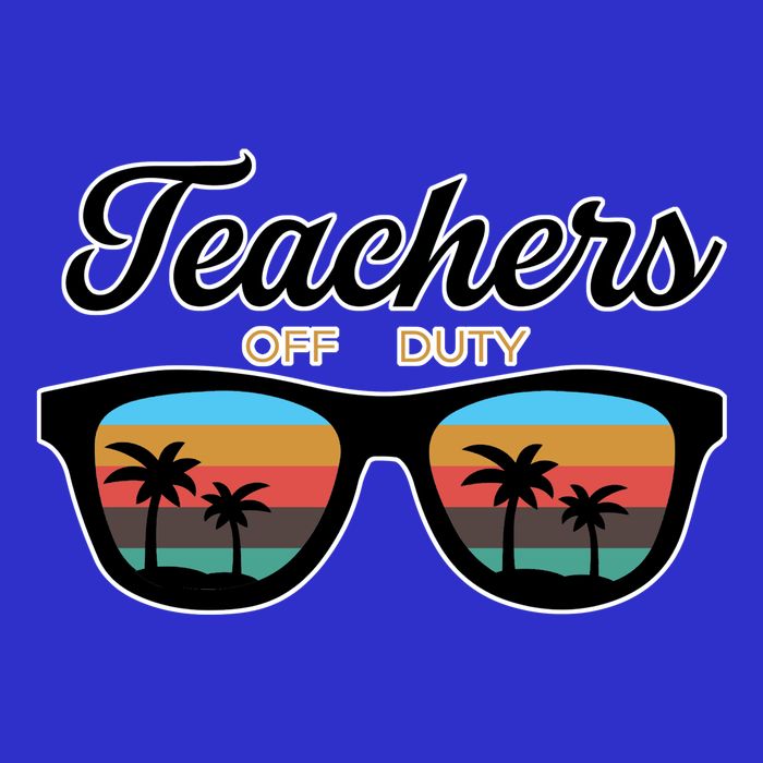 Teachers Off Duty Sunglasses Premium T-Shirt