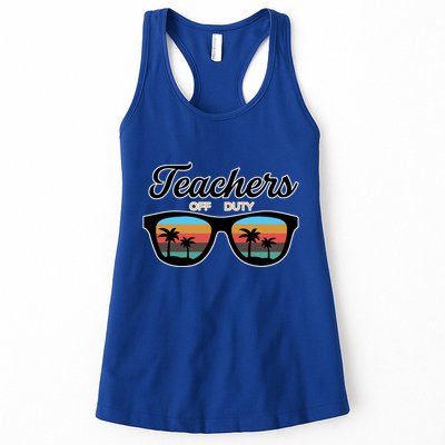 Teachers Off Duty Sunglasses Womens Tank Top