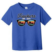 Teachers Off Duty Sunglasses Toddler T-Shirt