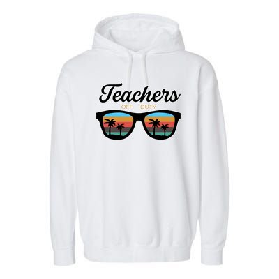 Teachers Off Duty Sunglasses Garment-Dyed Fleece Hoodie