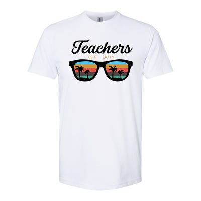 Teachers Off Duty Sunglasses Softstyle® CVC T-Shirt