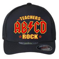 Teachers ROCK AB v CD ABCD Flexfit Unipanel Trucker Cap