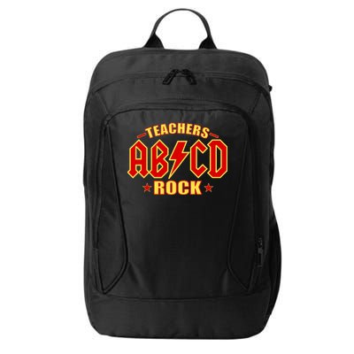 Teachers ROCK AB v CD ABCD City Backpack