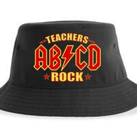 Teachers ROCK AB v CD ABCD Sustainable Bucket Hat