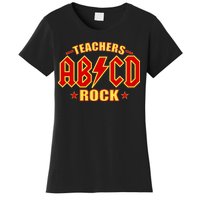 Teachers ROCK AB v CD ABCD Women's T-Shirt