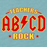 Teachers ROCK AB v CD ABCD Sueded Cloud Jersey T-Shirt