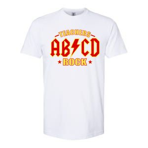 Teachers ROCK AB v CD ABCD Softstyle® CVC T-Shirt