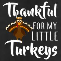 Teachers Thanksgiving Thankful For My little Turkeys Adult Drive Performance Visor