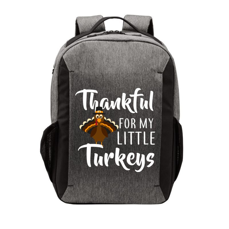 Teachers Thanksgiving Thankful For My little Turkeys Vector Backpack