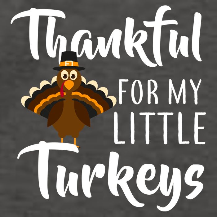 Teachers Thanksgiving Thankful For My little Turkeys Vector Backpack