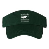 Teachersaurus Like A Normal Teacher But More Awesome Valucap Bio-Washed Visor