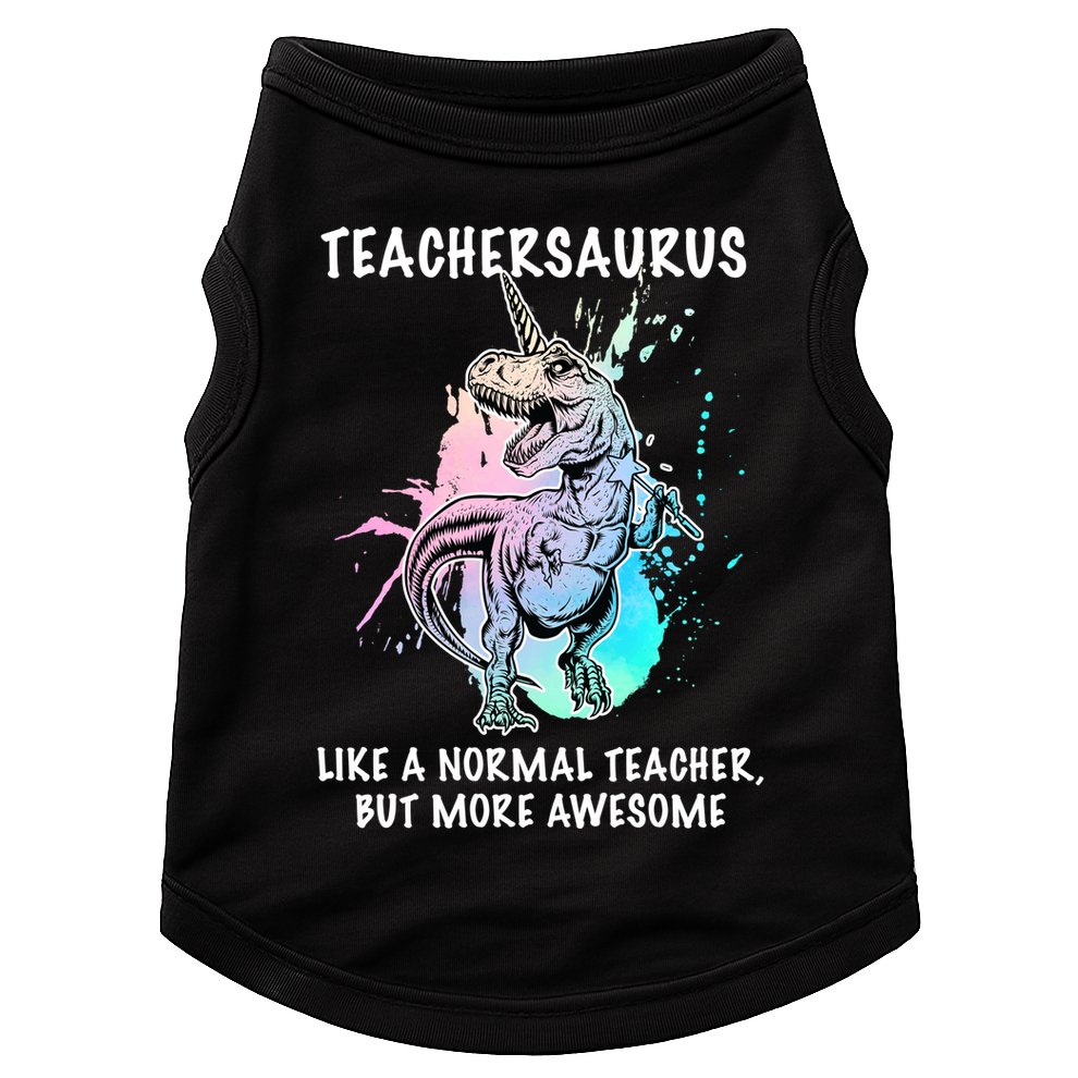 Teachersaurus Unicorn Doggie Tank