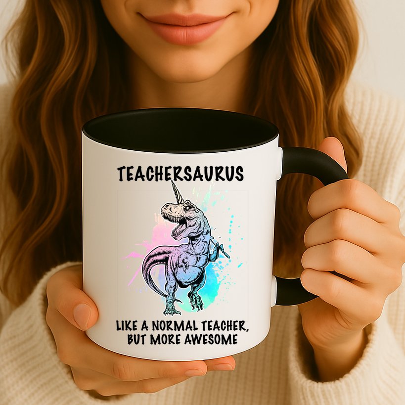 Teachersaurus Unicorn Mug