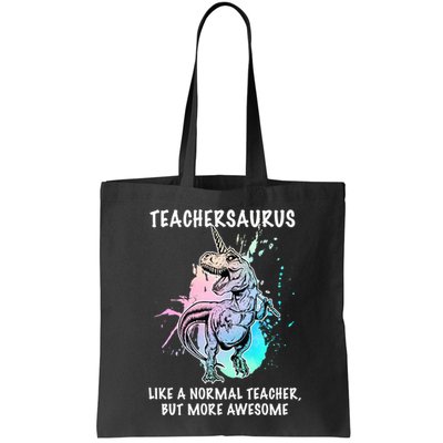 Teachersaurus Unicorn Bag