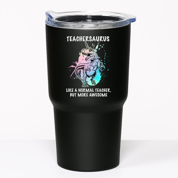 Teachersaurus Unicorn Tumbler