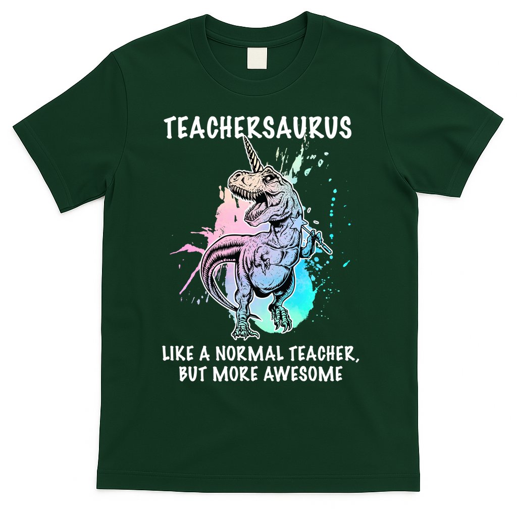 Teachersaurus Unicorn T-Shirt