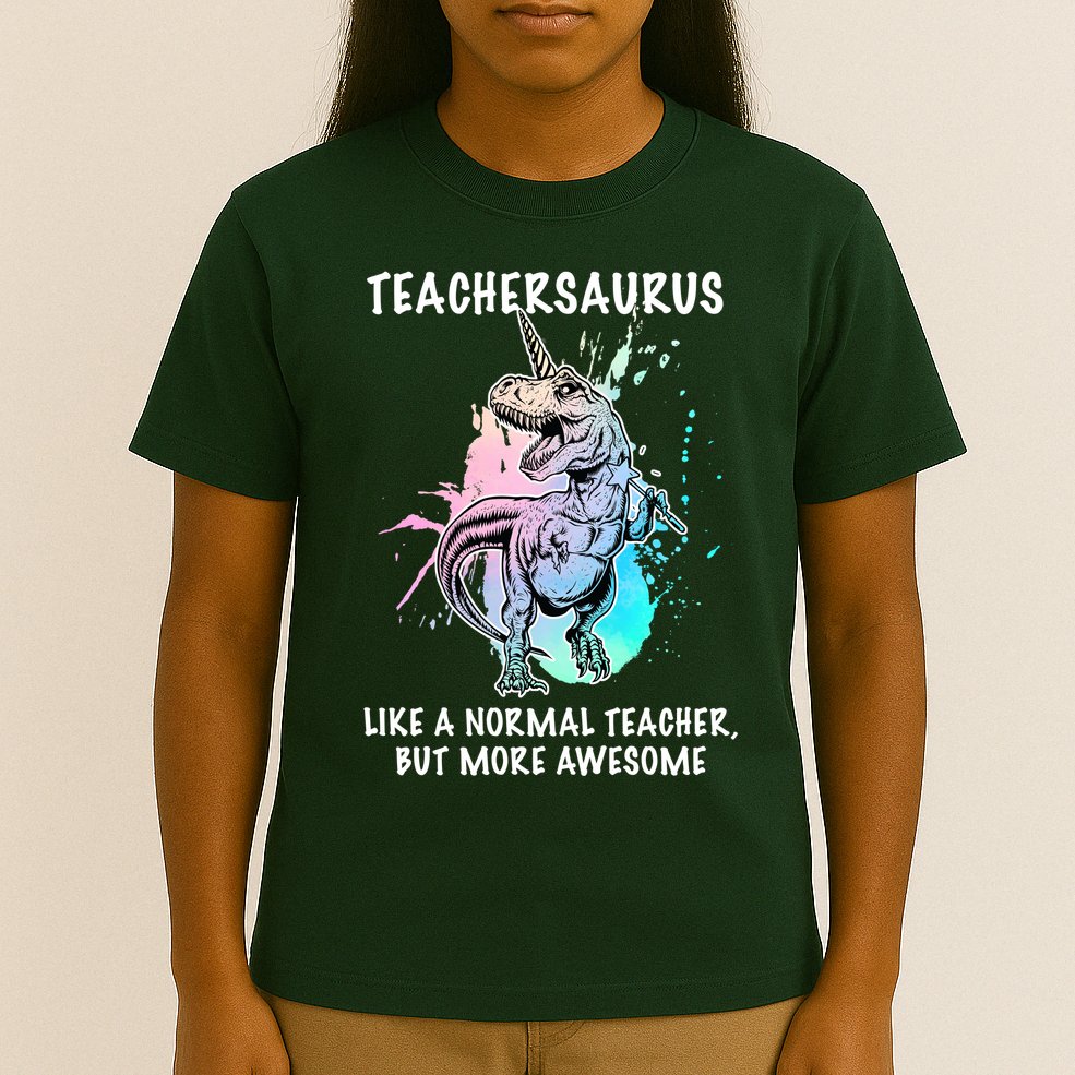 Teachersaurus Unicorn T-Shirt