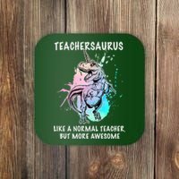 Teachersaurus Unicorn Coaster