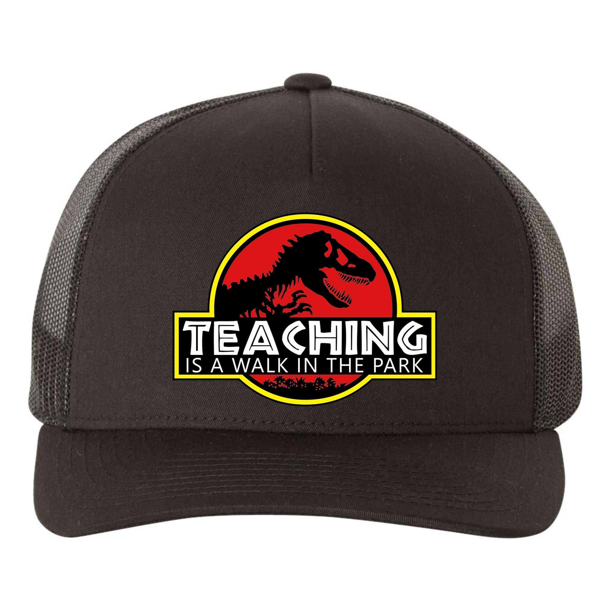 Teaching  Is A Walk In The Park Yupoong Adult 5-Panel Trucker Hat