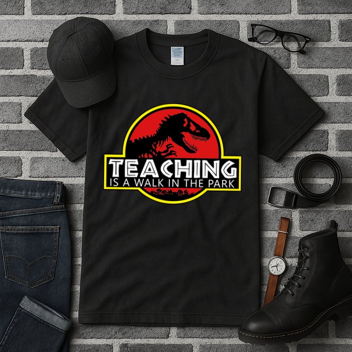 Teaching  Is A Walk In The Park Tall T-Shirt