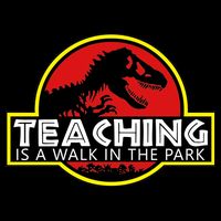 Teaching  Is A Walk In The Park 16 in Basic Backpack