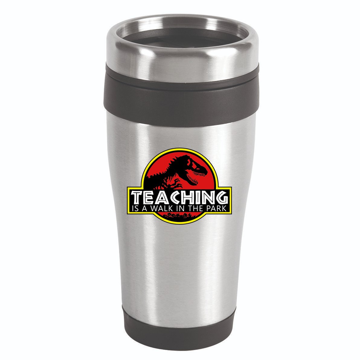 Teaching  Is A Walk In The Park 16oz Travel Tumbler