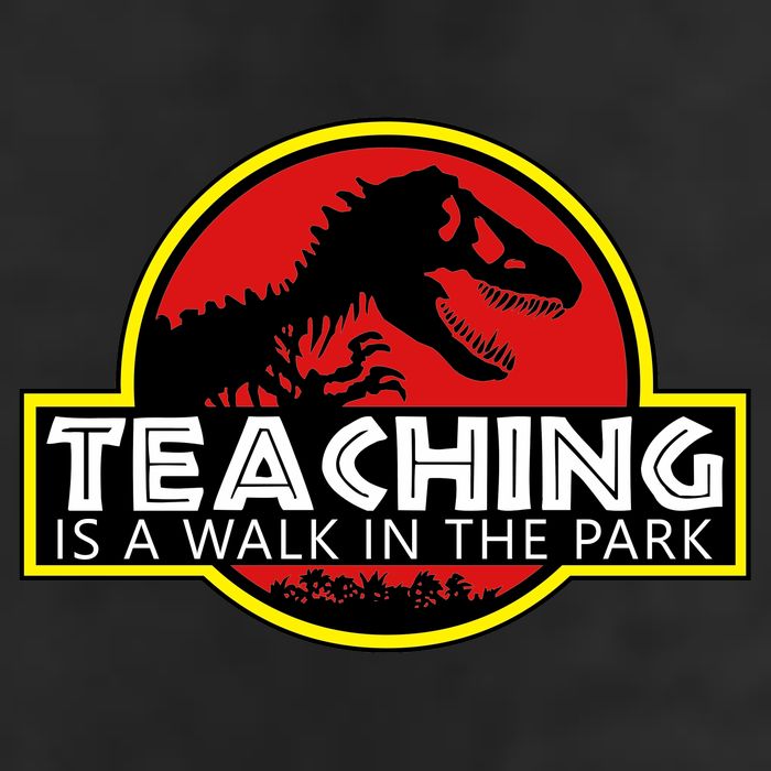 Teaching  Is A Walk In The Park 25L Jumbo Tote
