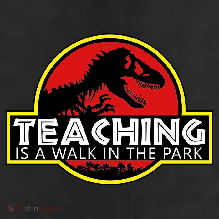 Teaching  Is A Walk In The Park Microfiber Hand Towel