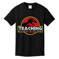 Teaching  Is A Walk In The Park Kids T-Shirt